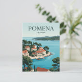 Pomena Kroatien Postkarte (Stehend Vorderseite)