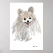 Pomerainian Poster (Vorne)