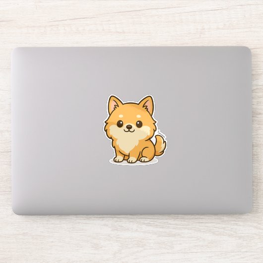 Pomeranian Aufkleber (Computer)