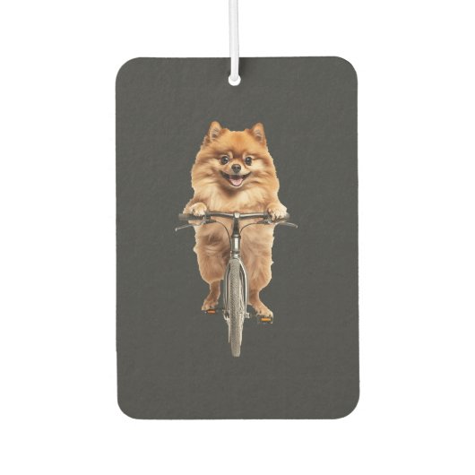 Pomeranian Autolufterfrischer (Vorderseite)
