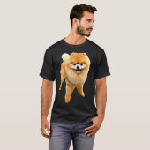 Pomeranian Dog With T-Shirt (Vorne ganz)