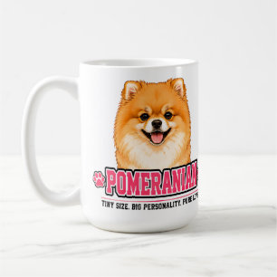 🐾 Pomeranian-Fan-Shild 🐾 Kaffeetasse