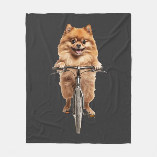Pomeranian Fleecedecke (Vorderseite)