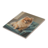 Pomeranian Fliese (Seite)