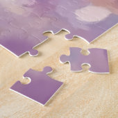 Pomeranian Floating on a Cloud Heart Valentine Puzzle (Seite)