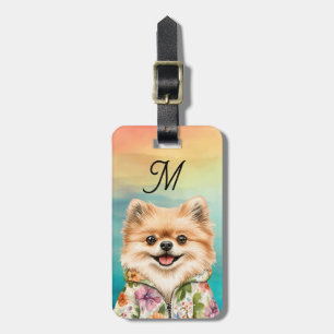 Pomeranian-Gepäckanhänger Gepäckanhänger