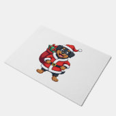 Pomeranian-Geschenk Überraschung Fußmatte (Schrägansicht)