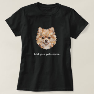 Pomeranian-Hund-Design T-Shirt