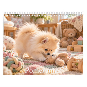 Pomeranian-Hunde-Kalender Kalender