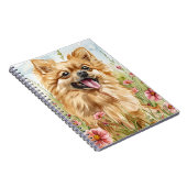 Pomeranian Journal – Dog Mom Notes Notizblock (Rechte Seite)