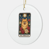 Pomeranian Keramik Ornament (Links)