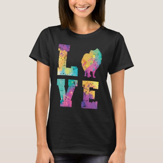 Pomeranian Love T-Shirt (Vorderseite)