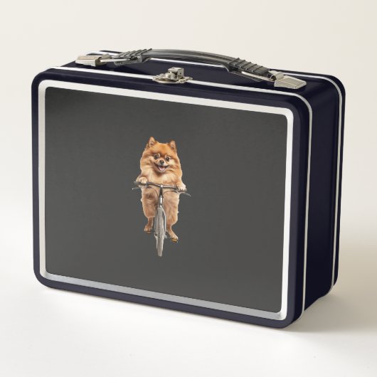 Pomeranian Metall Brotdose (Vorderseite)