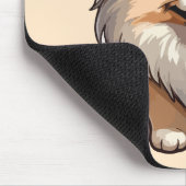 Pomeranian Mousepad (Ecke)