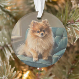 Pomeranian Ornament