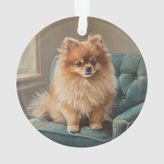 Pomeranian Ornament (Rückseite)