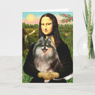 Pomeranian (Parti) - Mona Lisa Karte