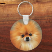 Pomeranian Schlüsselanhänger (Vorderseite)