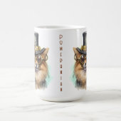 Pomeranian-Steampunk-Hund Kaffeetasse (Mittel)