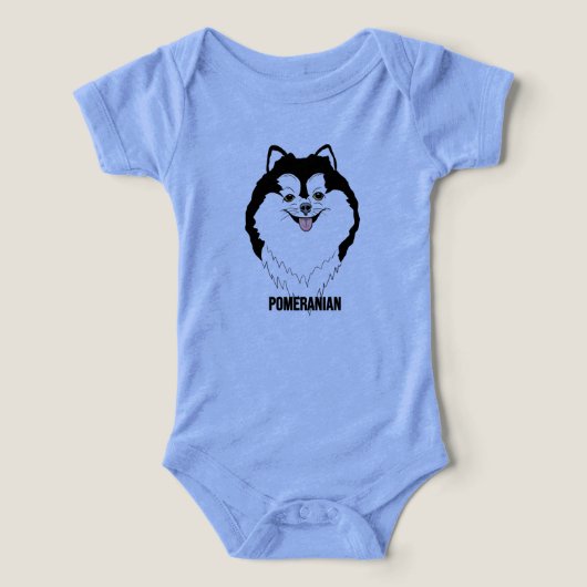 Pomeranian T-Shirt (Design Vorderseite)
