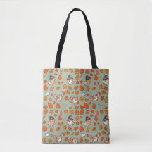 Pomeranian-Tasche Süßer Halloween-Kawaii-Hund