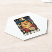 Pomeranian Untersetzer (angewinkelt)