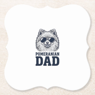 Pomeranian Vater Vintage Gravur Hunde Liebhaber De Untersetzer