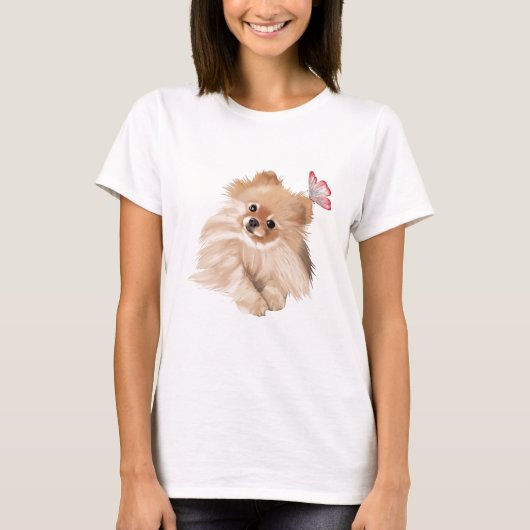 Pomerian Beautiful T-Shirt (Vorderseite)
