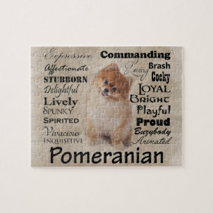 Pomerian Merkmal-Puzzle Puzzle
