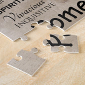 Pomerian Merkmal-Puzzle Puzzle (Seite)