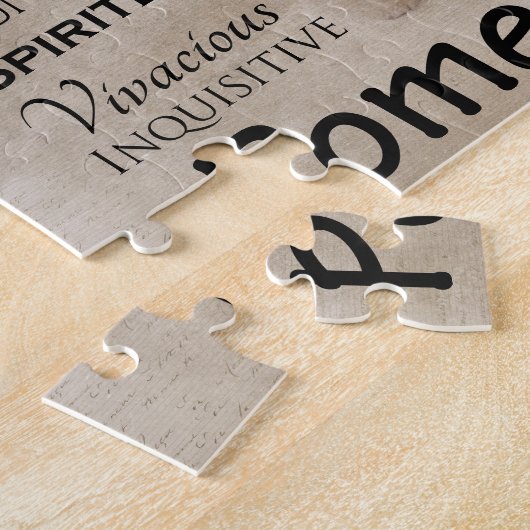 Pomerian Merkmal-Puzzle Puzzle (Seite)