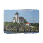 Pomham Rocks Lighthouse, Rhode Island Bath Mat Badematte (Vorderseite)