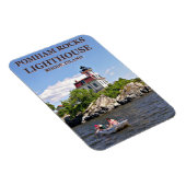 Pomham Rocks Lighthouse, Rhode Island Flexi Magnet (Rechte Seite)