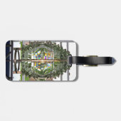 Pomham Rocks Lighthouse, Rhode Island Gepäckanhänger (Rückseite horizontal)