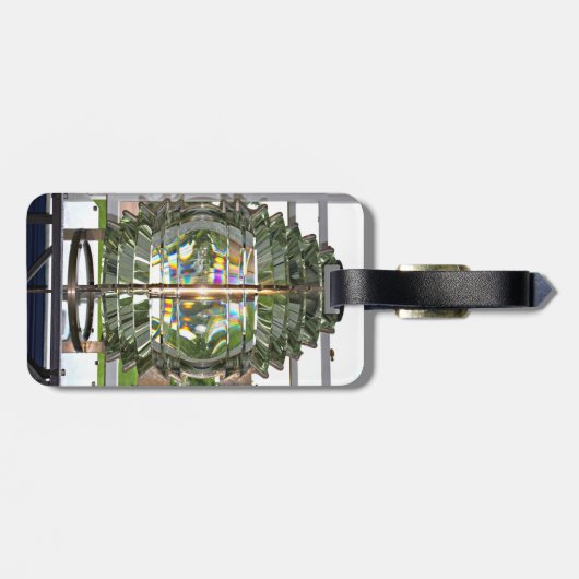 Pomham Rocks Lighthouse, Rhode Island Gepäckanhänger (Rückseite horizontal)