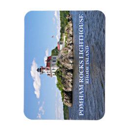 Pomham Rocks Lighthouse, Rhode Island Magnet