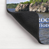 Pomham Rocks Lighthouse, Rhode Island Mousepad (Ecke)