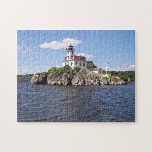 Pomham Rocks Lighthouse, Rhode Island Puzzle (Horizontal)