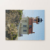 Pomham Rocks Lighthouse, Rhode Island Puzzle (Horizontal)