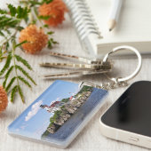 Pomham Rocks Lighthouse, Rhode Island Schlüsselanhänger (Vorderseite rechts)