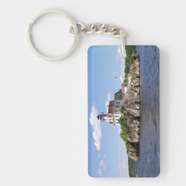 Pomham Rocks Lighthouse, Rhode Island Schlüsselanhänger