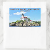 Pomham Rocks Lighthouse, Rhode Island Stickers (Tasche)