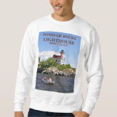 Pomham Rocks Lighthouse, Rhode Island Sweatshirt (Vorderseite)