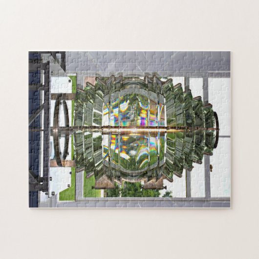 Pomham schaukelt Leuchtturmfresnel-Linse, Rhode Puzzle (Horizontal)