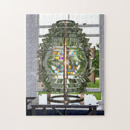 Pomham schaukelt Leuchtturmfresnel-Linse, Rhode Puzzle