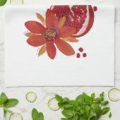 Pommegranate Flower Kitchen Towels Geschirrtuch (Gefaltet)