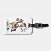 Pommel Horse Gymnastics Gepäckanhänger (Vorderseite horizontal)