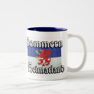 Pommern Zweifarbige Tasse