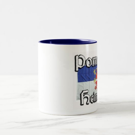 Pommern Zweifarbige Tasse (Mittel)