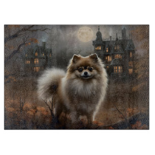 Pommersche Halloween Gruselige Schneidebrett